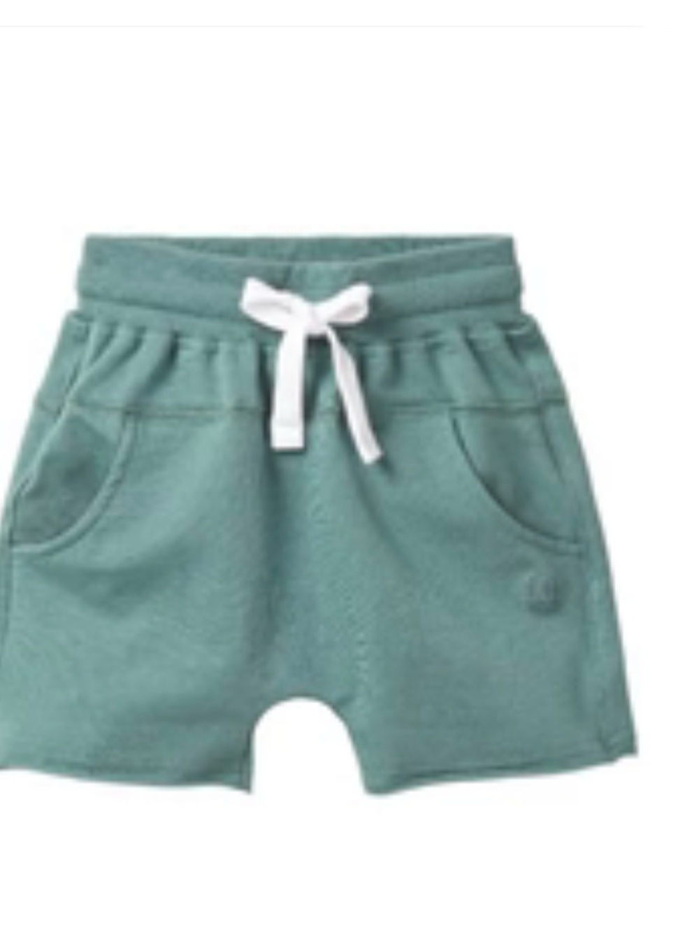 Little Bipsy Harem Short-Basil Wash 4-5T